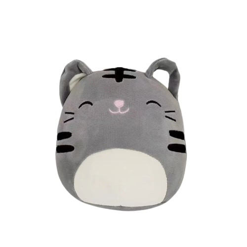 Squishmallows Tally Grey Cat Plush Toy