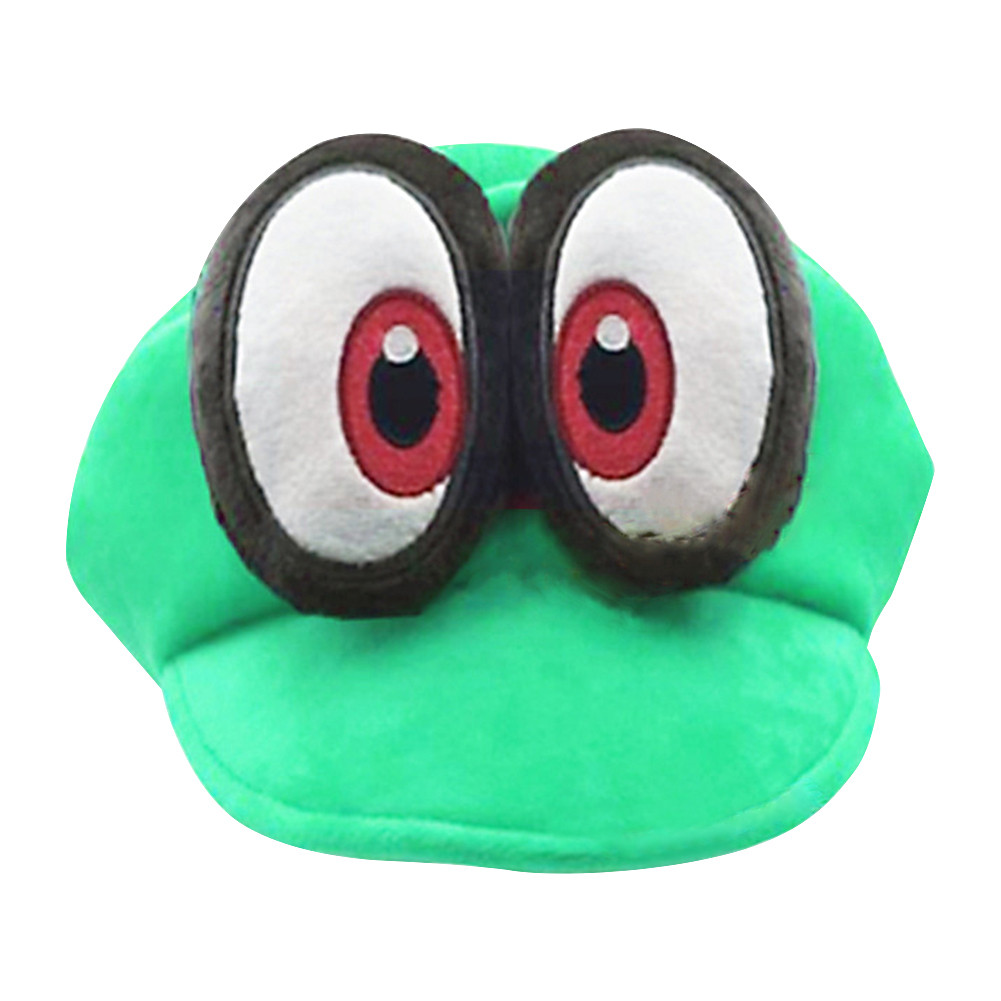 Odyssey Green Cappy Hat From Super Mario Bros Plush Toy