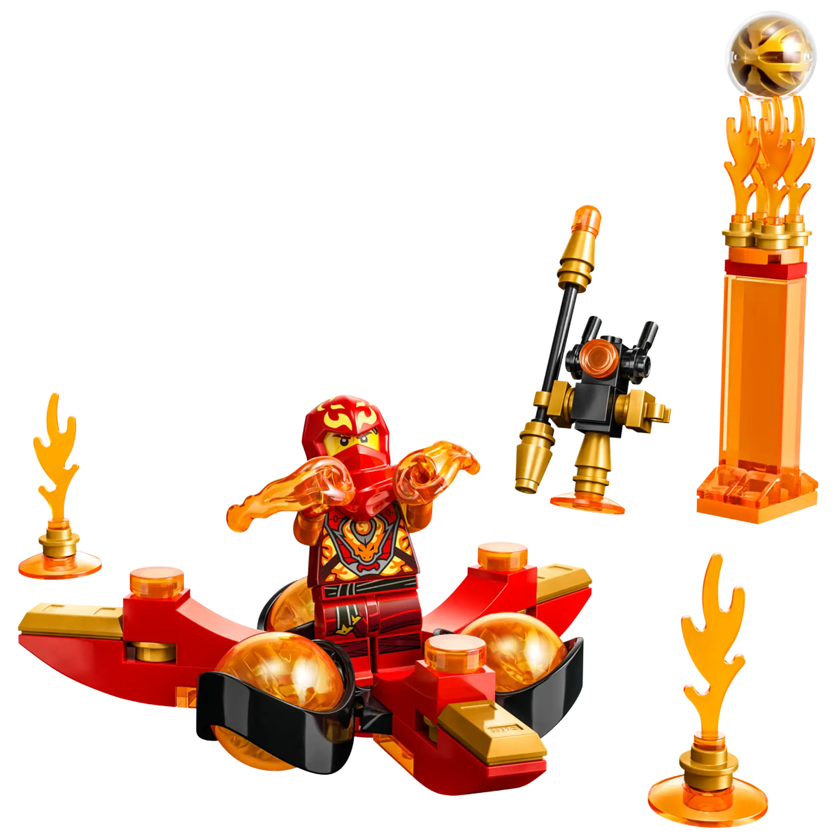 Ninjago Kai’s Dragon Power Spinjitzu Flip 71777 Brick Building Kit