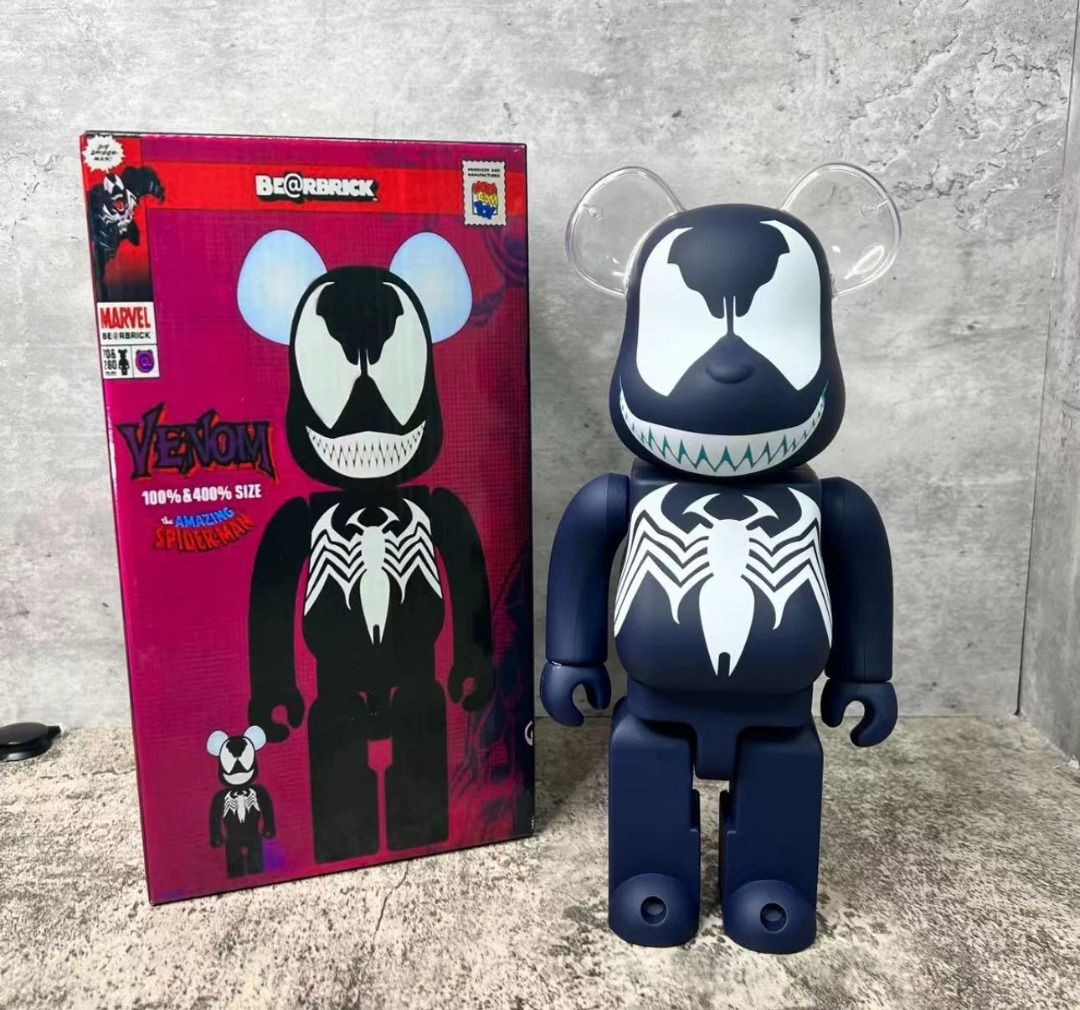 Bearbrick Venom 400% Figure 28cm 11.02inches