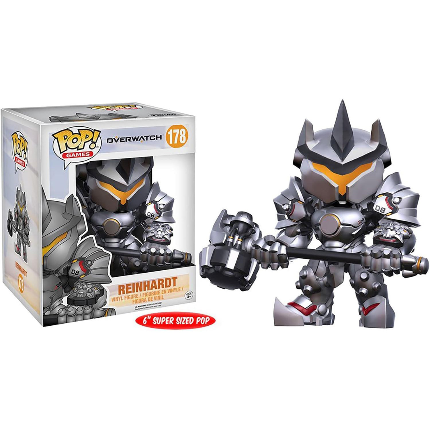 Funko Pop Games Overwatch - Reinhardt #178 Vinyl Figure