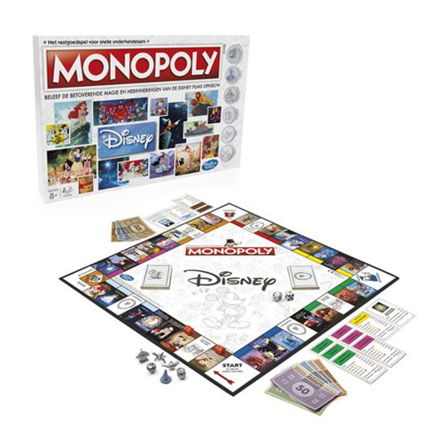 Monopoly Disney Animation Edition Board Game