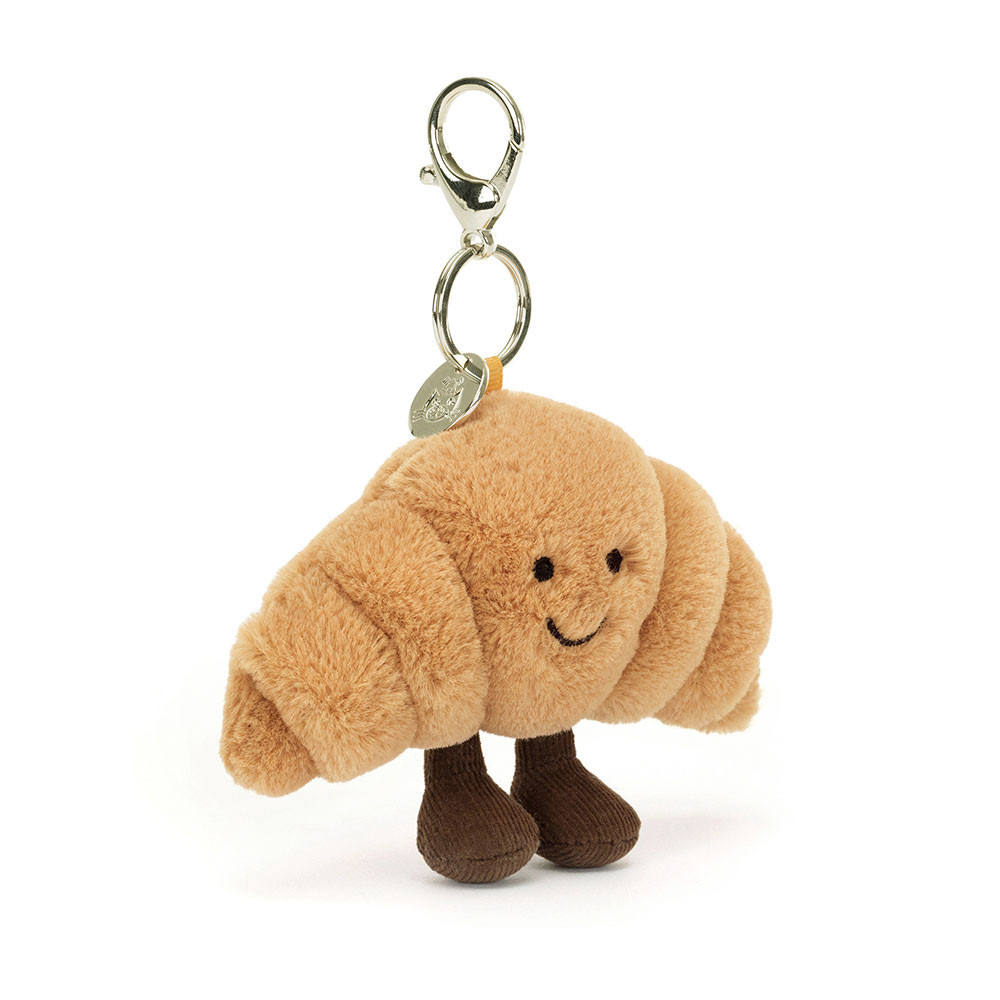 Jellycat Amuseables Croissant Bag Charm 16cm 6.29inches