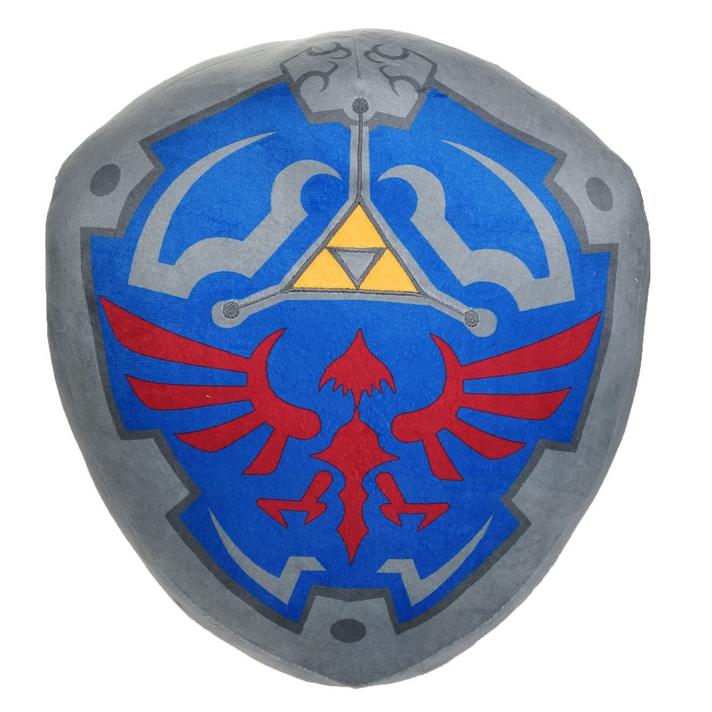 The Legend of Zelda Shield Soft Stuffed Plush Pillow 38cm 14.96inches