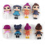 Set Of 8 LOL Surprise Dolls Glitter Series With Accessories