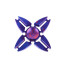 Iusun Cool Four Point Spinner Fidget Aluminum