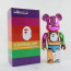 Bearbrick A Bathing Ape 25th Anniversary Edition 400% Figure 28cm 11.02inches