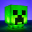 Paladone Minecraft Charged Creeper Light with Creeper Sounds Desk Light Nightlight