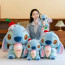 Disney Stitch Holding Ice Cream Soft Stuffed Plush Multiple Sizes