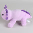 Purple Axolotl Plush Toy 12cm 4.72inches
