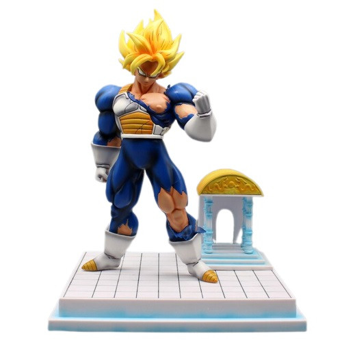 Goku Super Saiyan With Hyperbolic Time Chamber Figure Statue