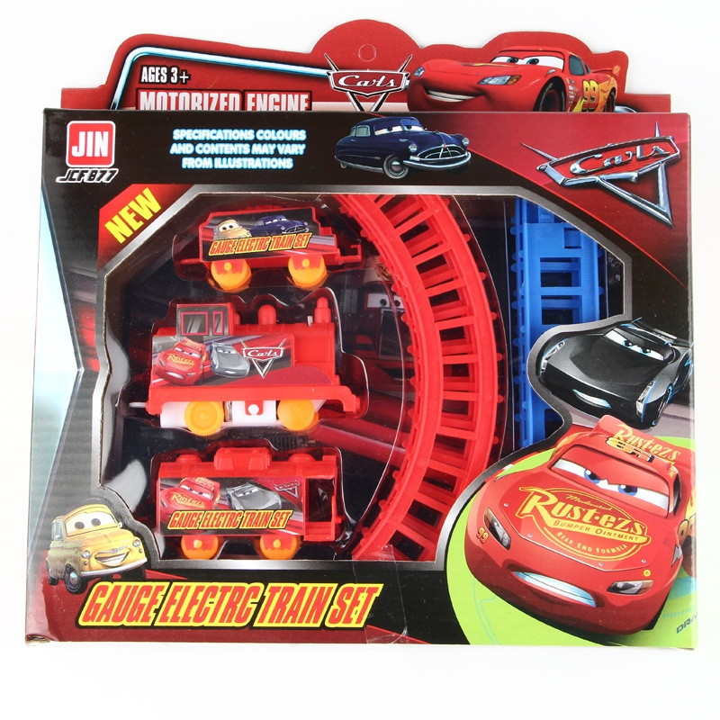 Cars McQueen Train Race Track Set