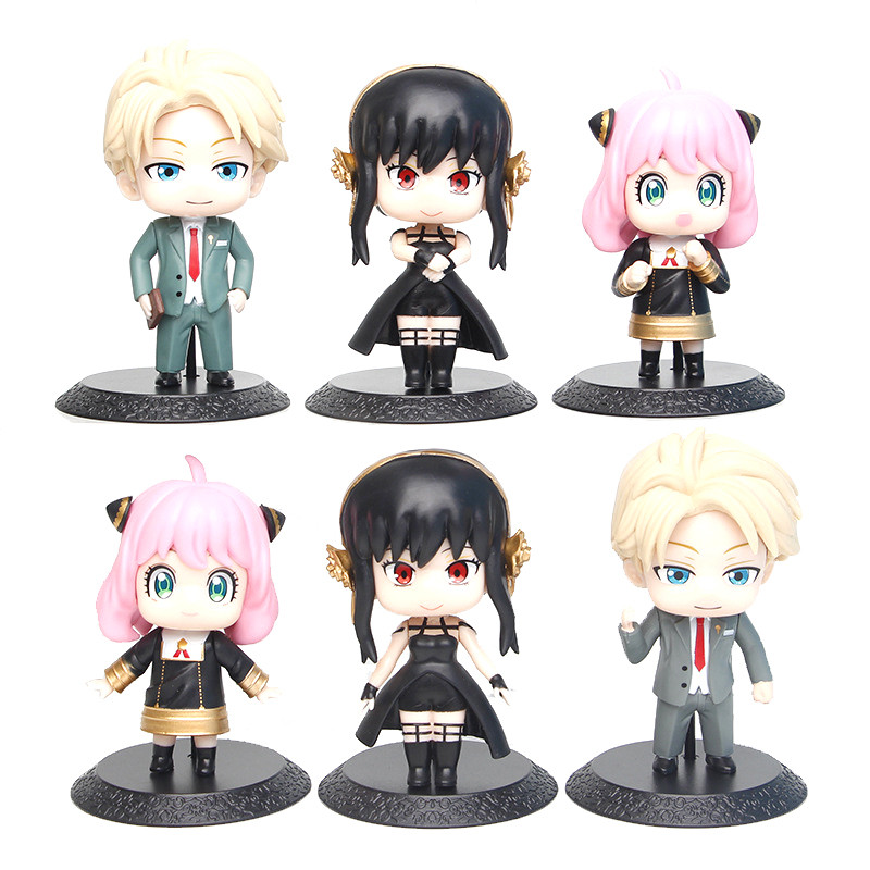 Spy x Family 6pc Figure Set