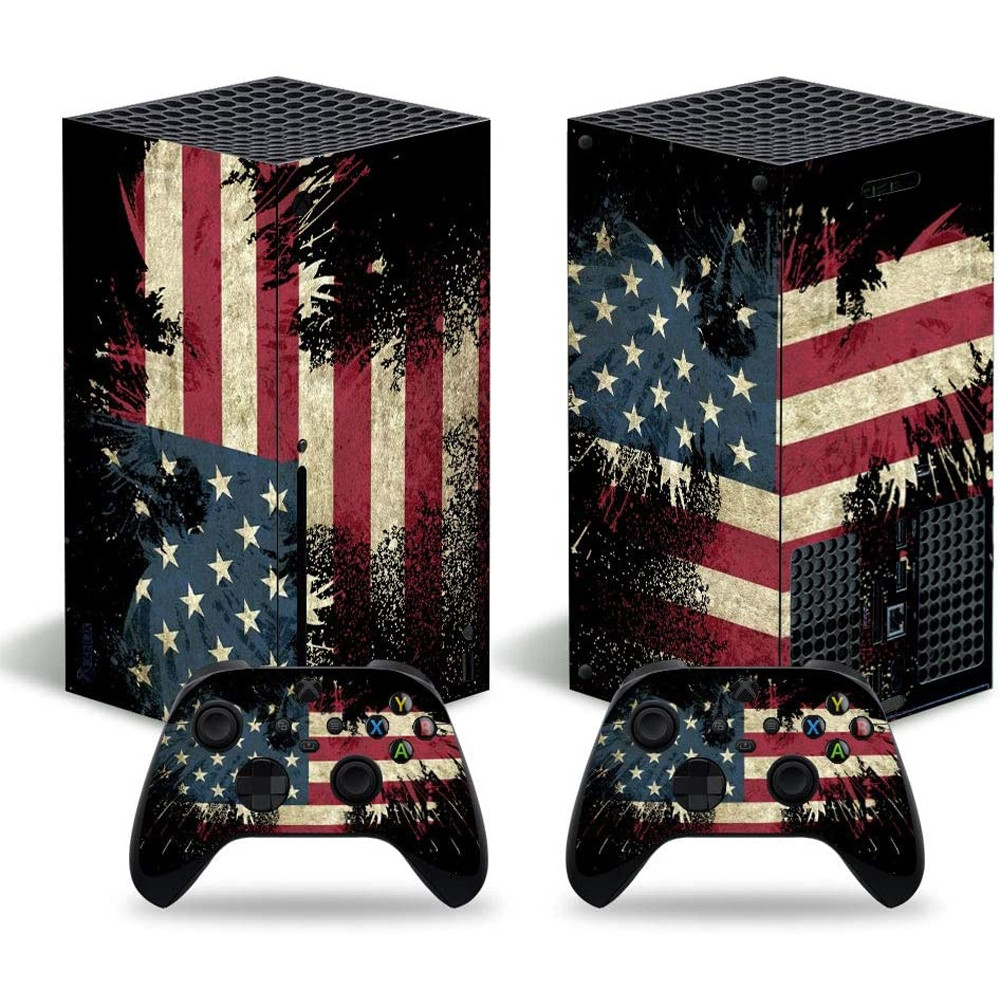 Xbox Series X Decal Set - American Flag
