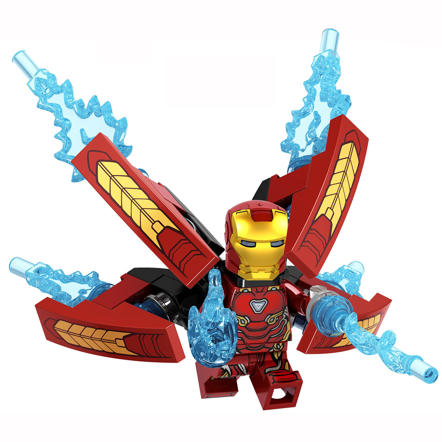 Iron Man From Endgame Ultimate Battle Marvel Custom Brick Minifigure