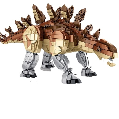 Stegosaurus From Jurassic World Swingable Custom Brick Building Kit