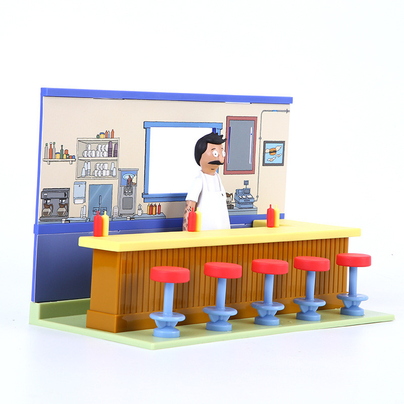 PhatMojo Bob's Burgers Diner Diorama Playset