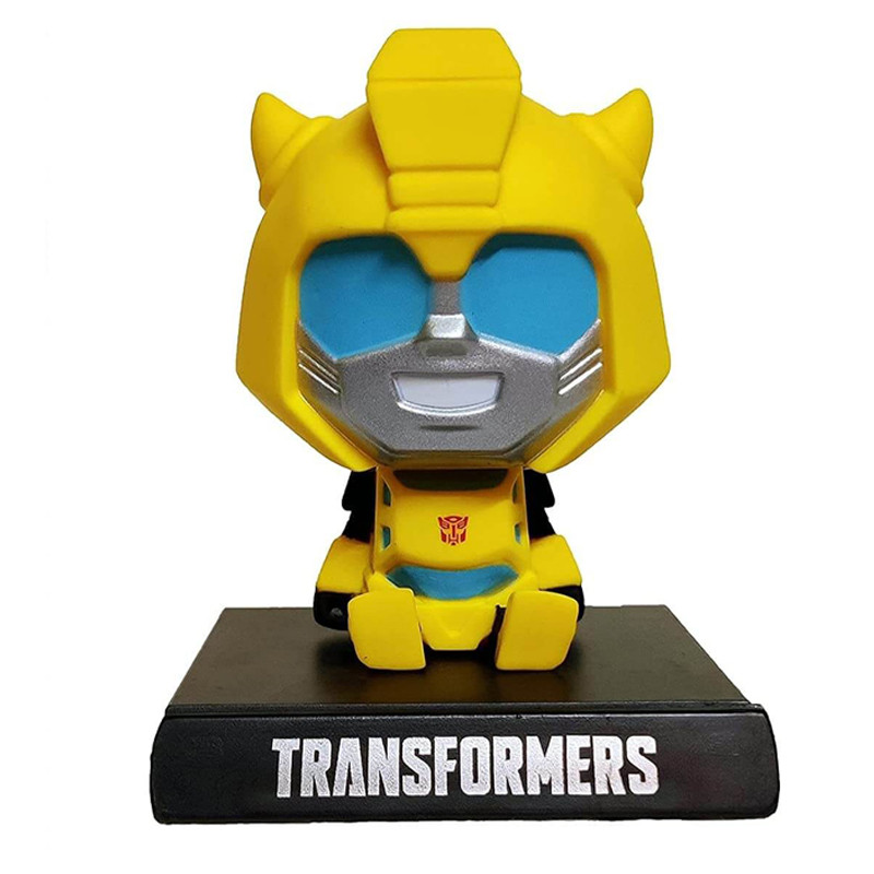 Transformers Bumblebee Shaking Head Figure Car Decoration Accessories