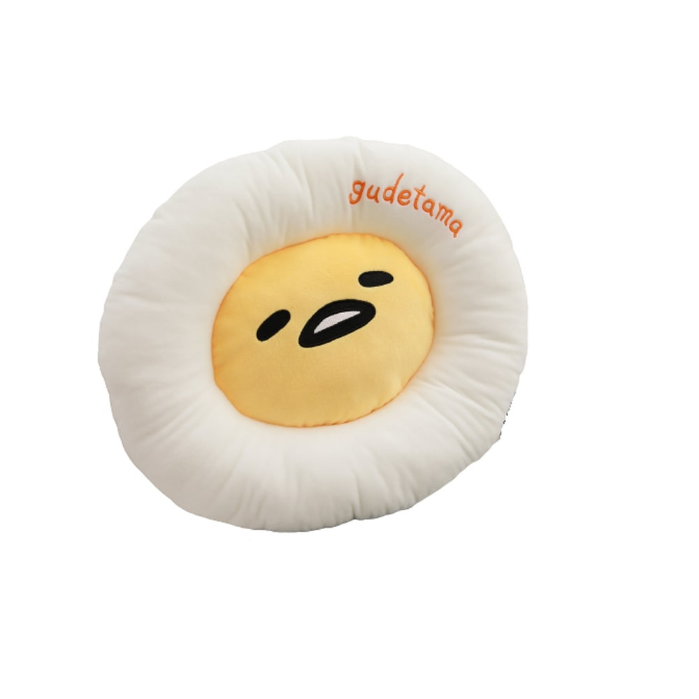 Gudetama Circle Pillow From Gudetama Plush Toya
