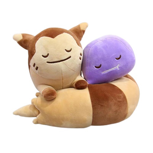 Furret Sleeping From Pokemon Plush Toy