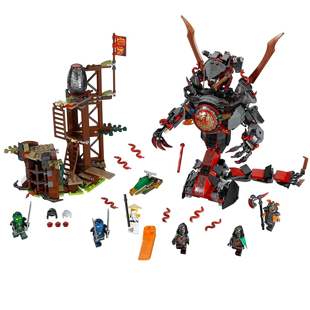 Ninjago Dawn Of Iron Doom 70626 Brick Building Kit
