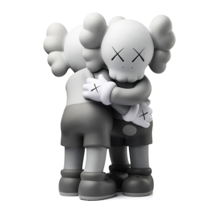 KAWS Together Open Edition Vinyl Figure 26cm 10.23inches Grey