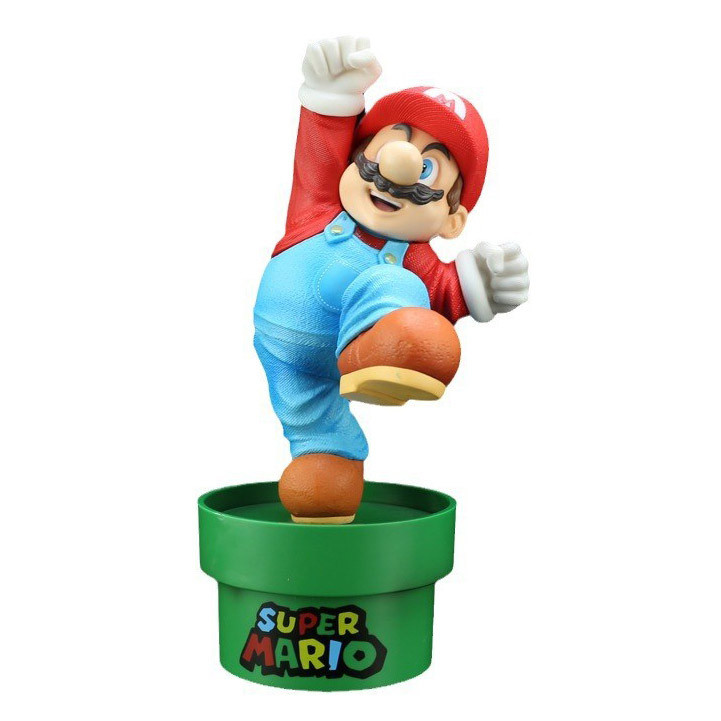 Super Mario Jump Water Pipe Toy Figure 25cm 9.84inches
