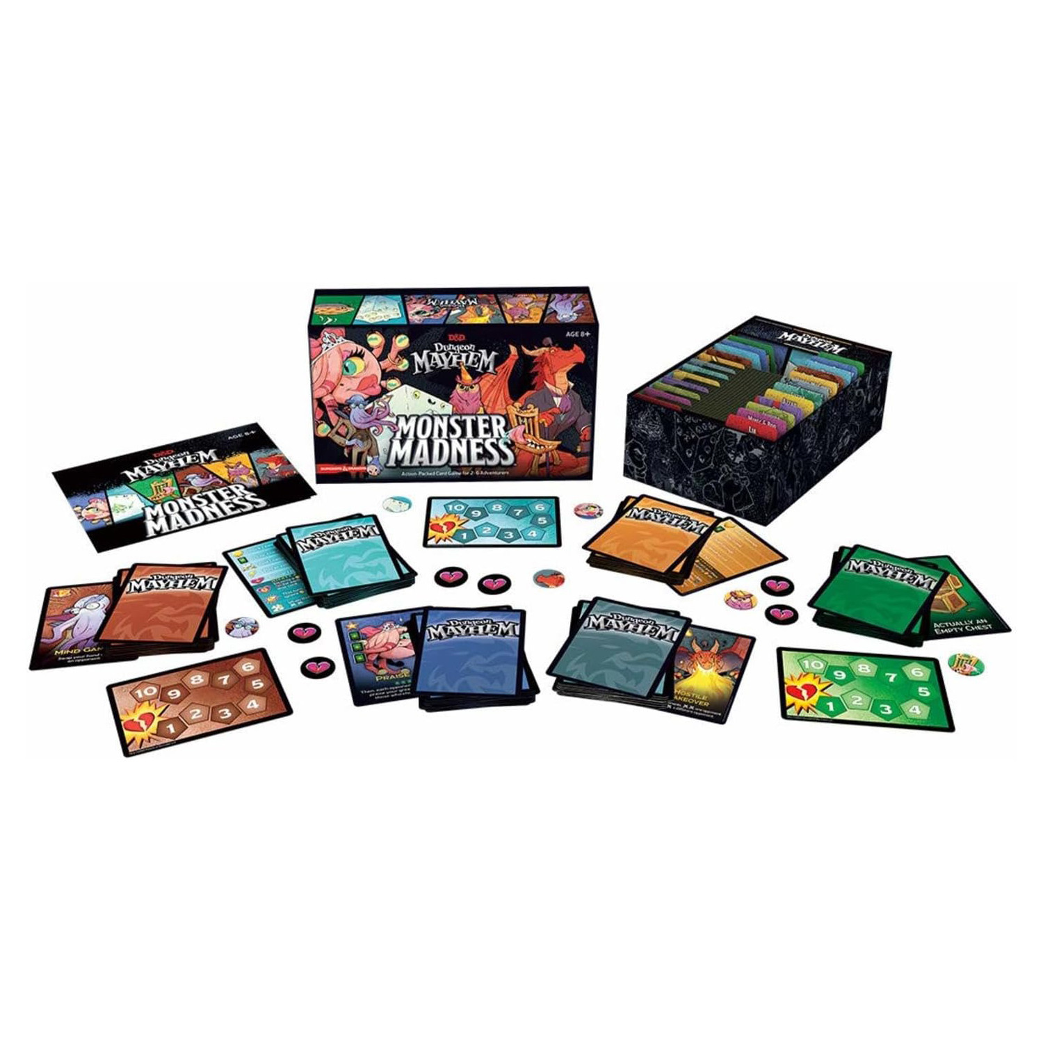 Dungeons & Dragons Dungeon Mayhem Monster Madness Card Game