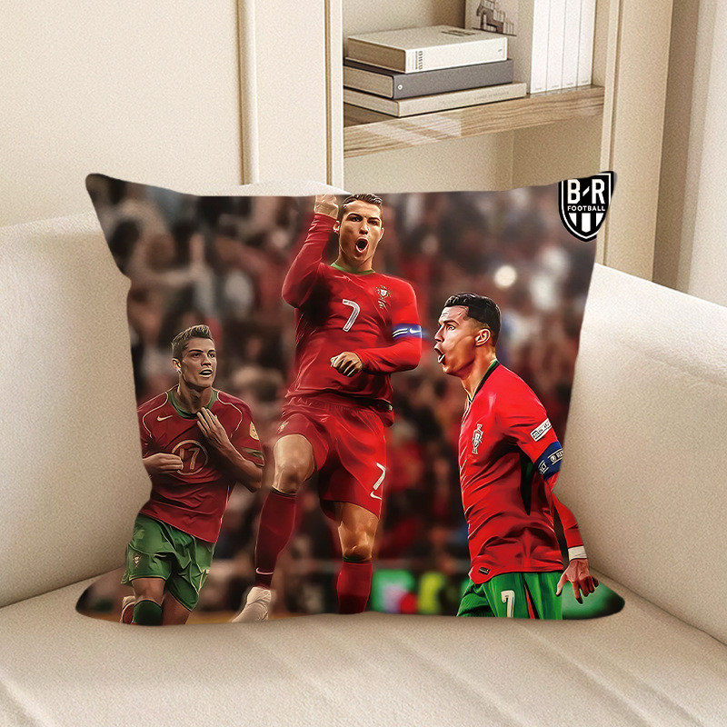 Cristiano Ronaldo Celebrating Soft Stuffed Plush Pillow Multiple Sizes