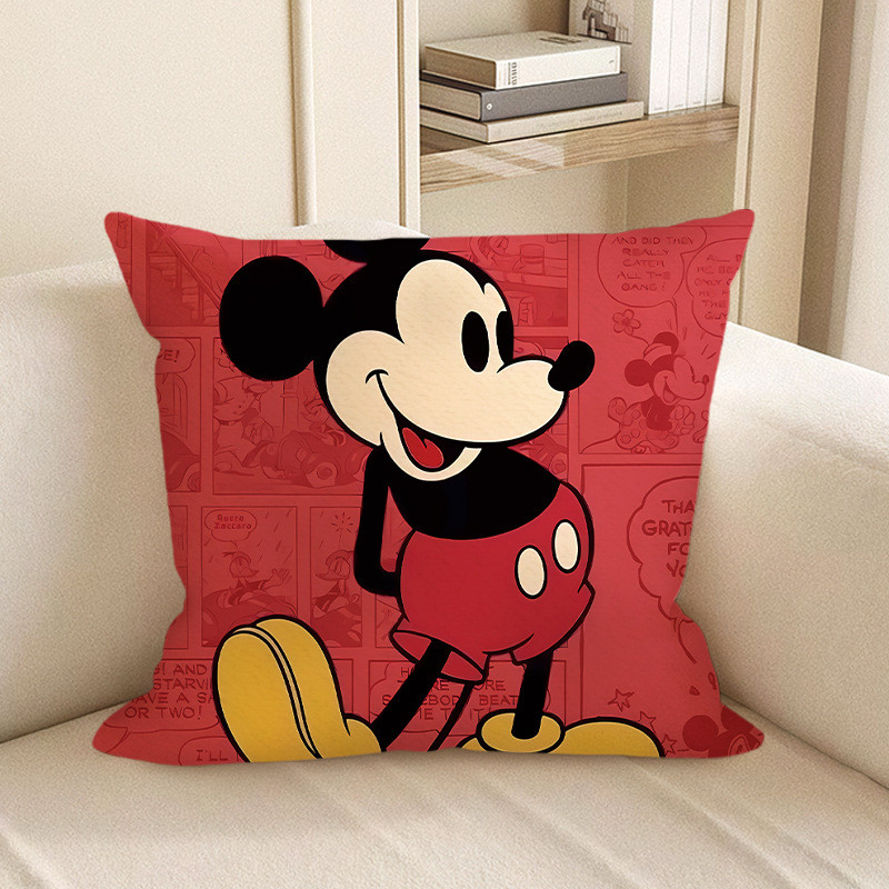 Disney Mickey Mouse Arms Behing His Back Soft Stuffed Plush Pillow Multiple Sizes