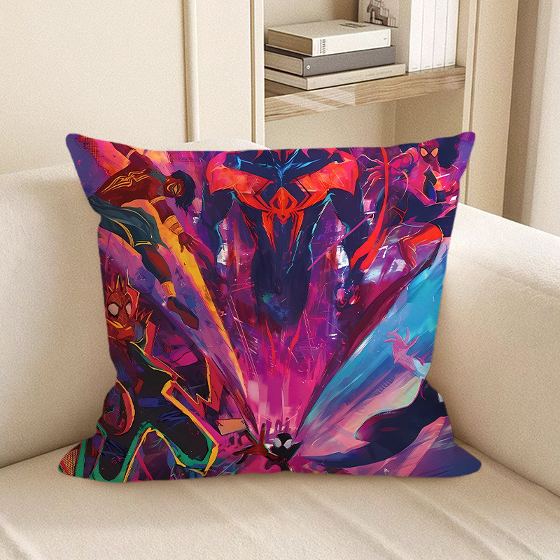 Spider Man Into the Spider-Verse Marvel Soft Stuffed Plush Pillow Multiple Sizes