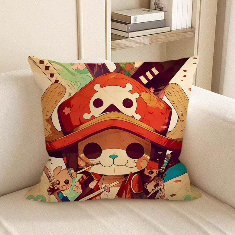 One Piece Chopper Anime Soft Stuffed Plush Pillow Multiple Sizes