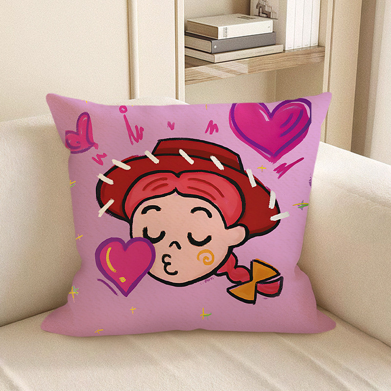 Disney Toy Story Jessie Pink Soft Stuffed Plush Pillow Multiple Sizes