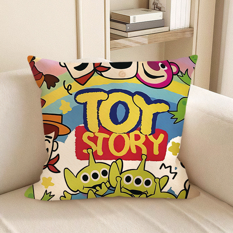 Disney Toy Story Logo Soft Stuffed Plush Pillow Multiple Sizes