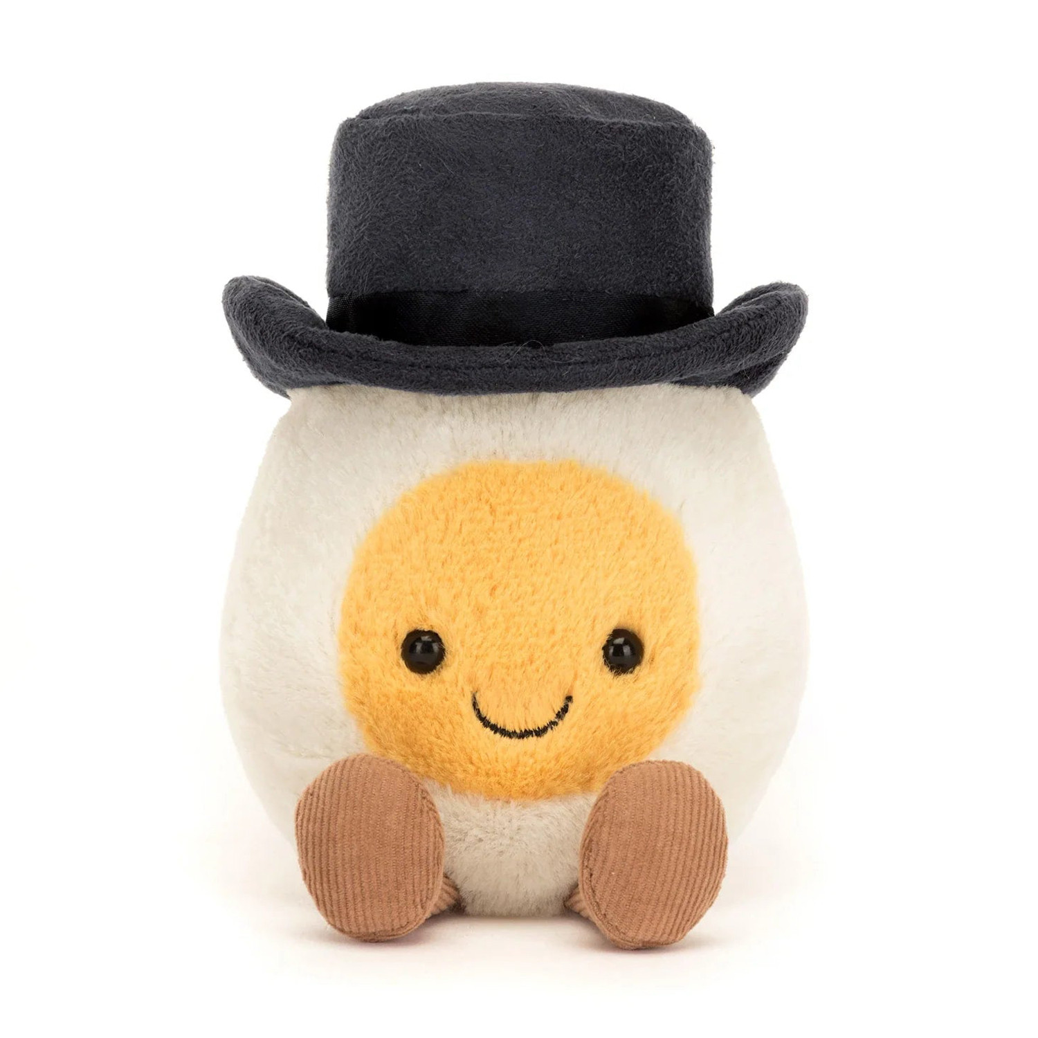 Jellycat Amuseables Boiled Egg Groom Soft Stuffed Plush 16cm 6.29inches
