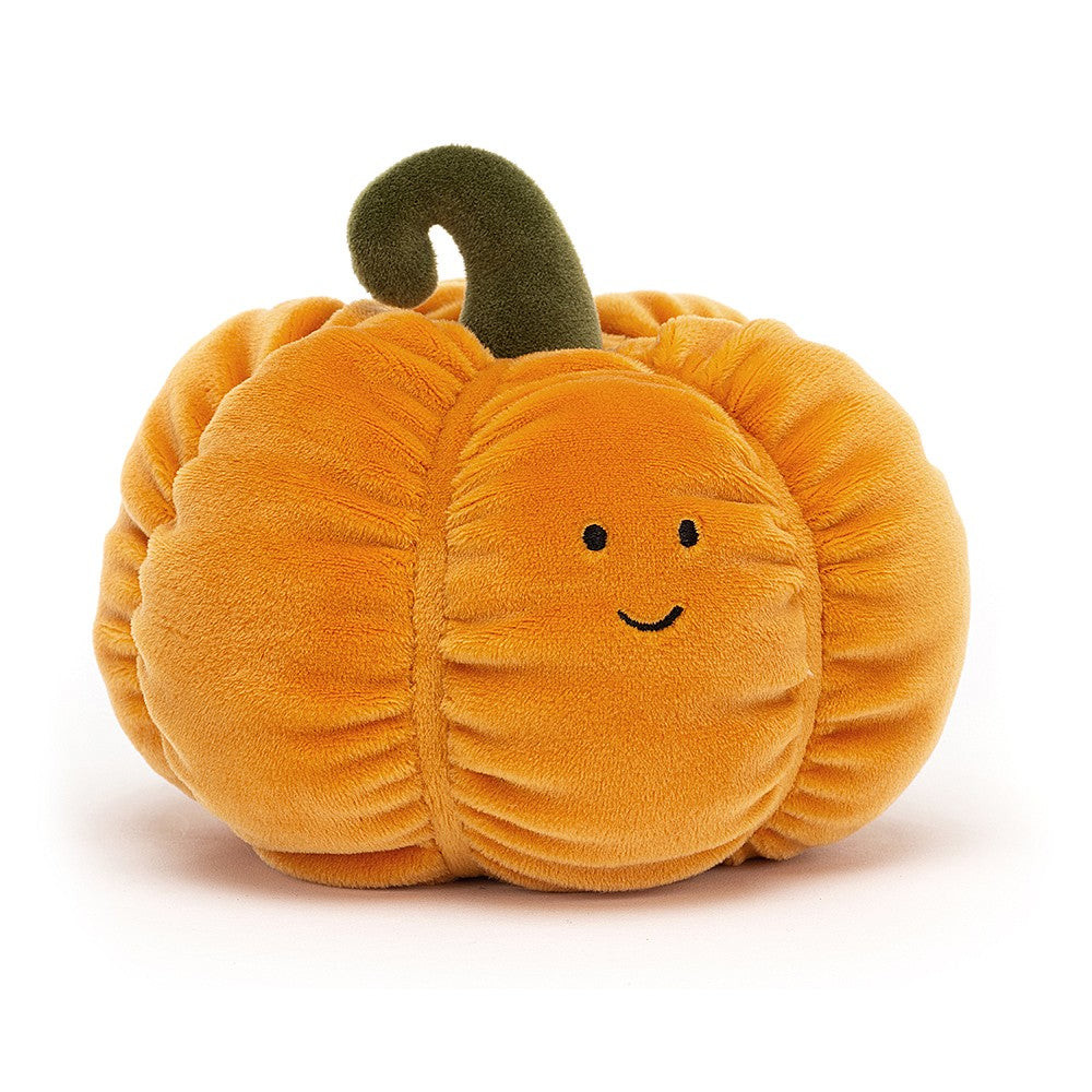 Jellycat Vivacious Vegetable Pumpkin Soft Stuffed Plush 14cm 5.51inches