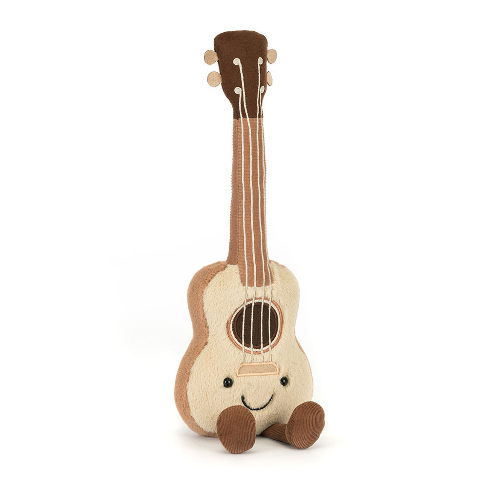 Jellycat Amuseables Ukulele Soft Stuffed Plush 32cm 12.6inches