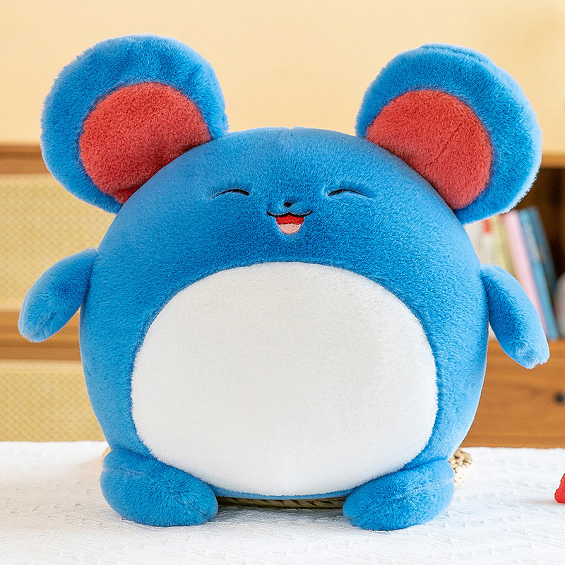 Marill from Pokemon Smiling Soft Stuffed Plush Multiple Sizes
