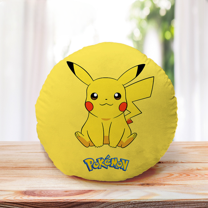 Pokemon Logo Pikachu Soft Stuffed Plush Pillow 40cm 15.74inches