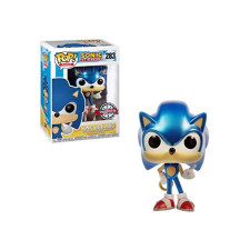 Funko Pop Sonic With Ring Metallic #283 Vinyl Figure