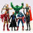 Marvel Avengers 7pc Figures Set