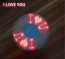 I Love You LED Fidget Spinner