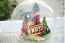 Alice Wonderland DIY Miniature House Model Glass Globe Ornament with Led Lights Christmas Gift Idea