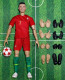 Portugal National Football Team Cristiano Ronaldo 1:6 Action Figure