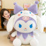 Cinnamoroll X Kuromi Plush Toy 80cm