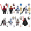 Obi-Wan Kenobi Star Wars Characters Brick Minifigure Custom Set 8 Pcs