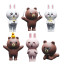 Line Friends Figure Set 6 Pcs