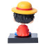 One Piece Luffy Shaking Head Figure Car Decoration Accessories