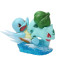 Pokemon Bulbasaur Squirtle Slide Figure Statue