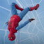 Bandai S.H. Figuarts Spider Man Homecoming Home Made Suit ver & Tamashii Option Act Wall Action Figure